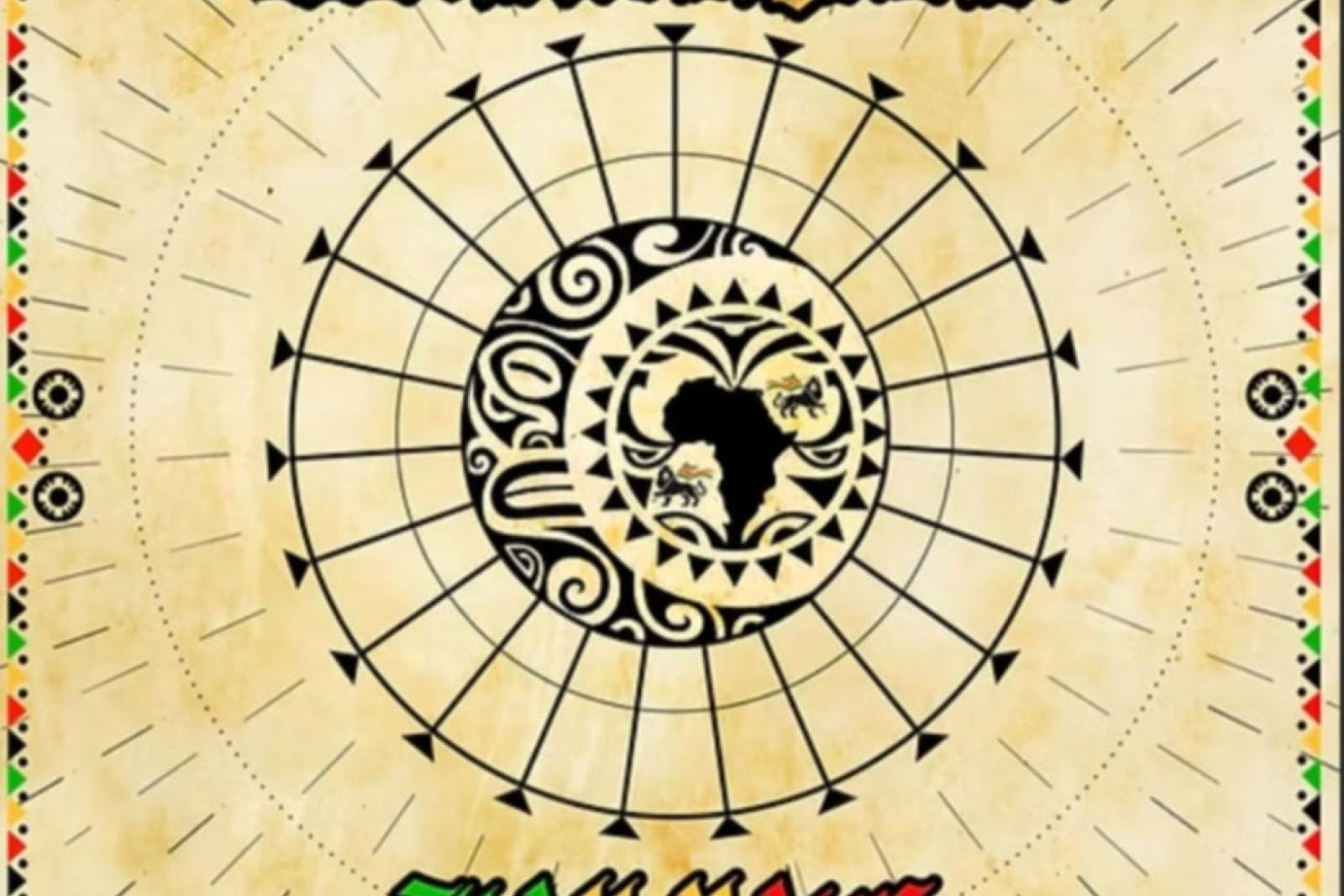 mawi in live colours of rastafaria